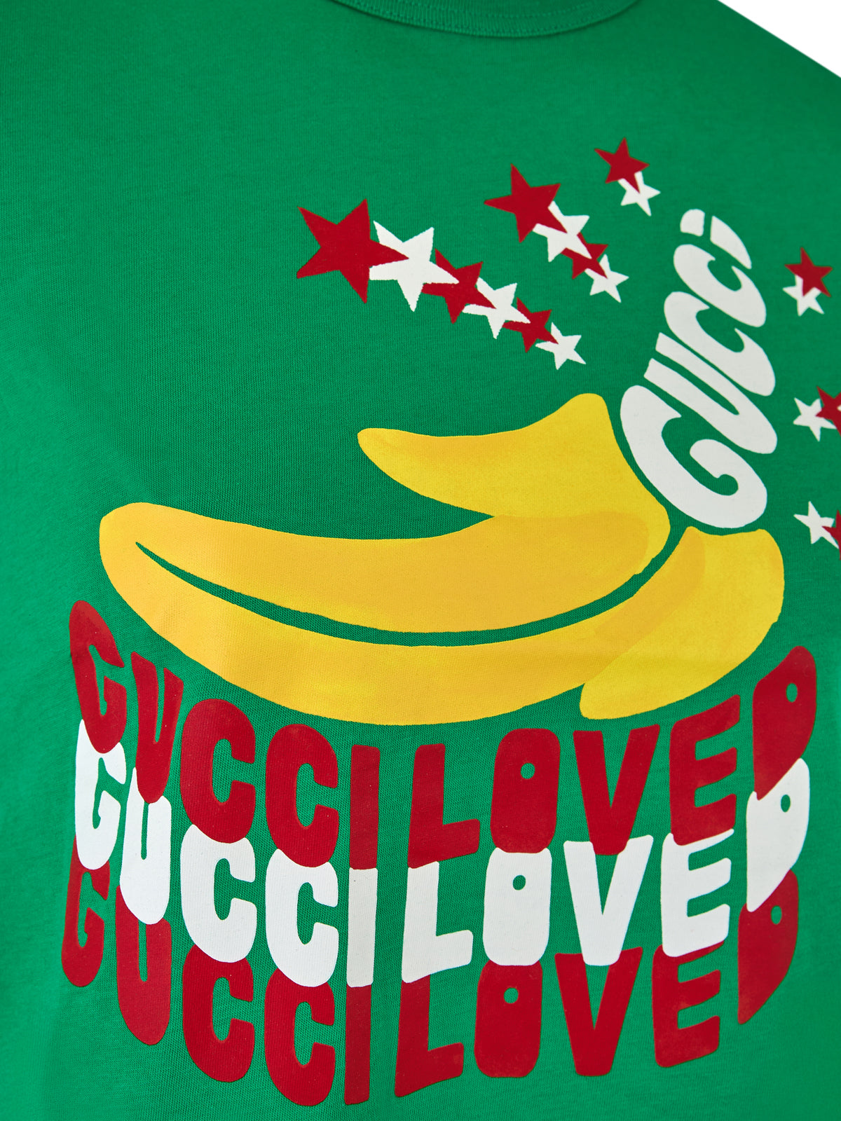Gucci | Green Cotton Logo T-Shirt