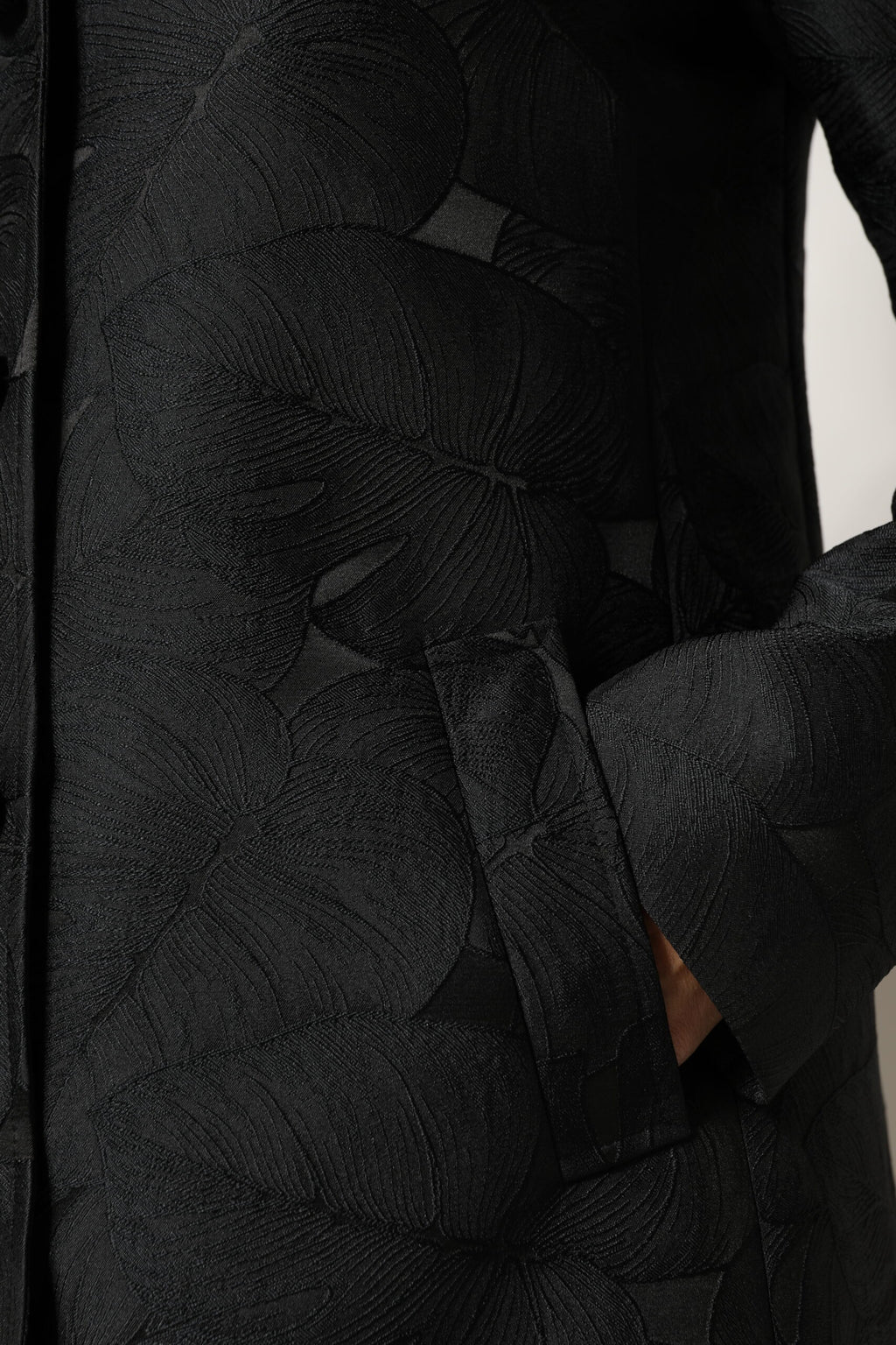 Dolce & Gabbana | Black Single Breasted Trench Coat Jacket