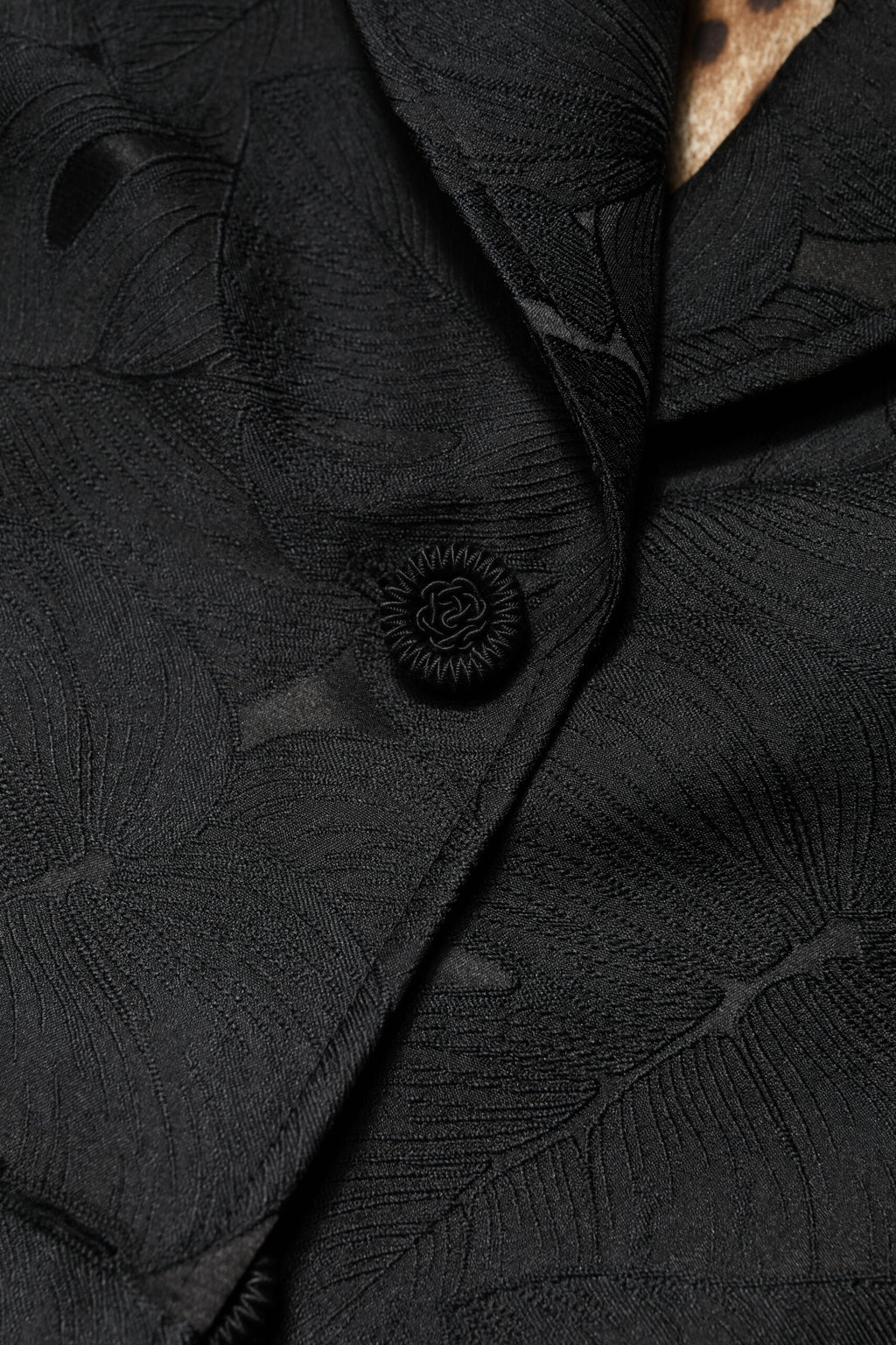 Dolce & Gabbana | Black Single Breasted Trench Coat Jacket