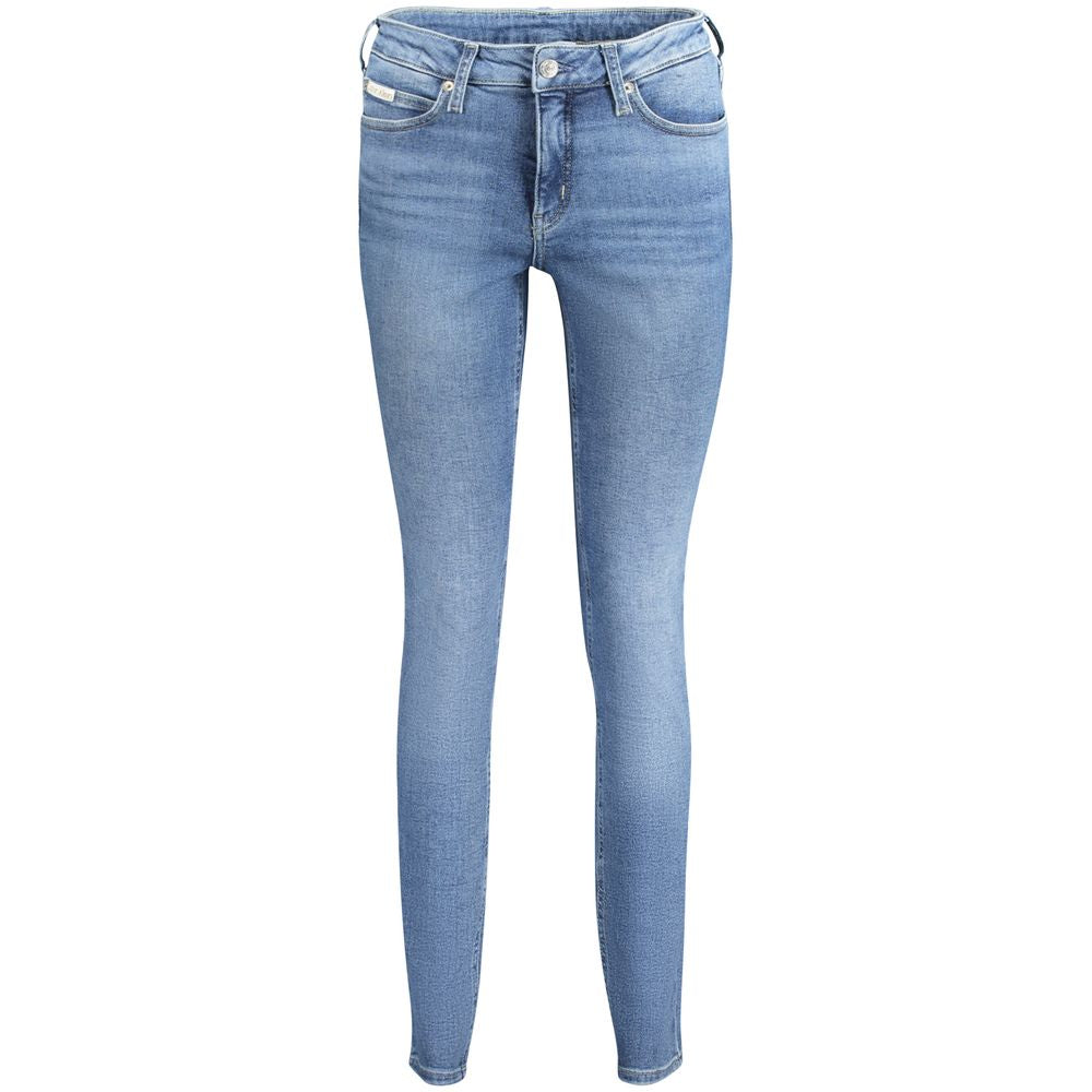 Calvin Klein | Blu Cotton Women Jeans