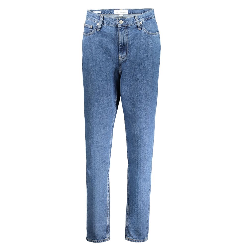 Calvin Klein | Blu Cotton Womens Jeans