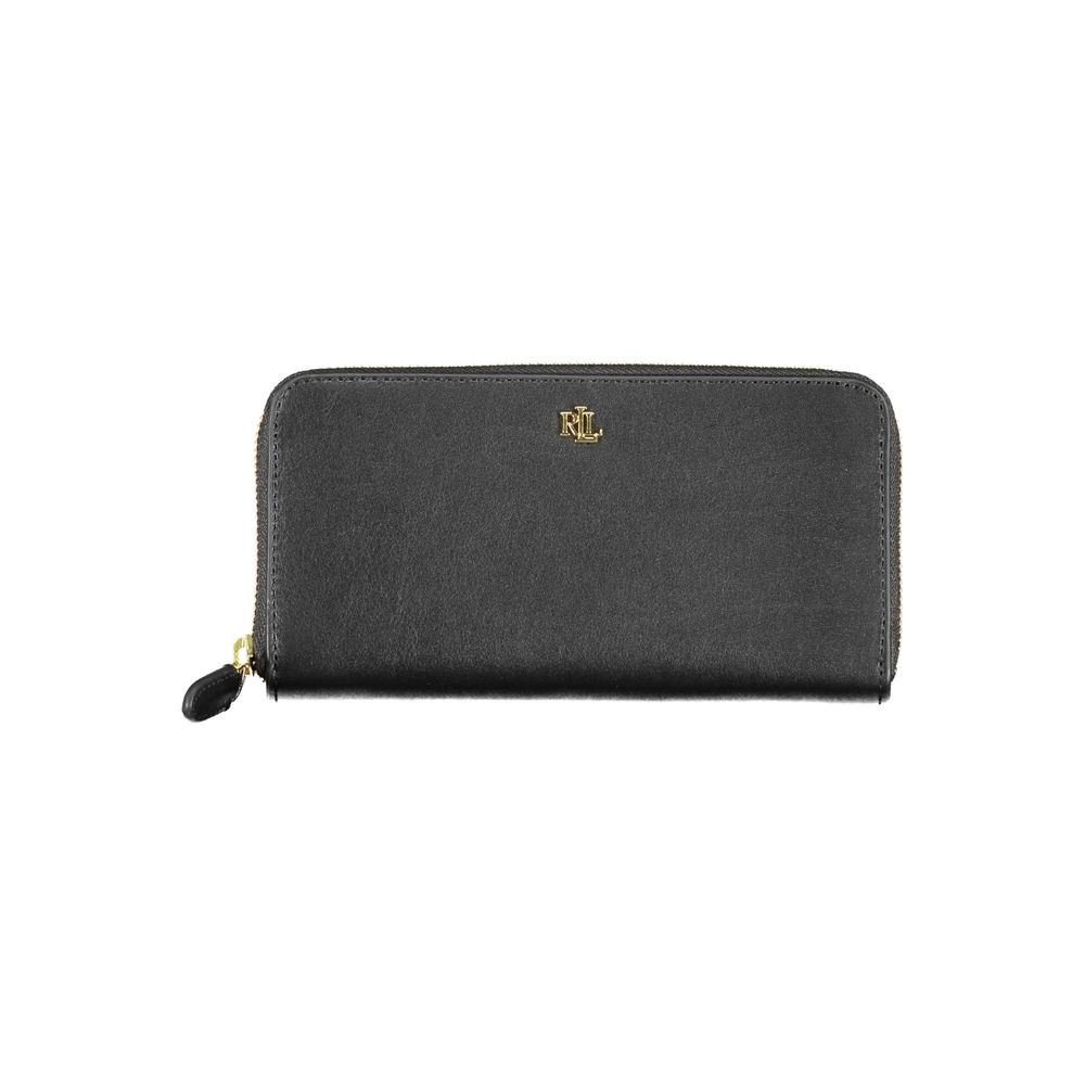 Ralph Lauren | Black Leather Women Wallet