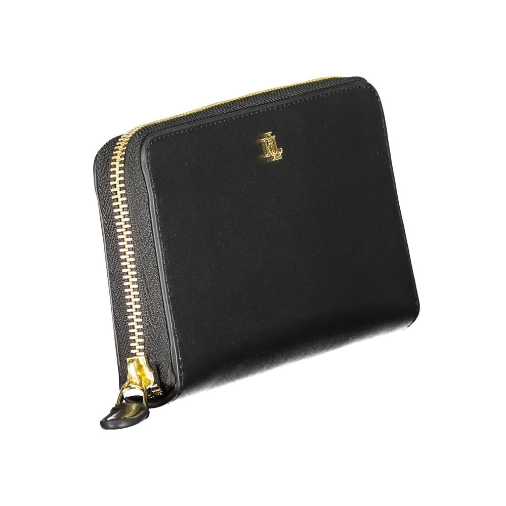 Ralph Lauren | Black Leather Women Wallet