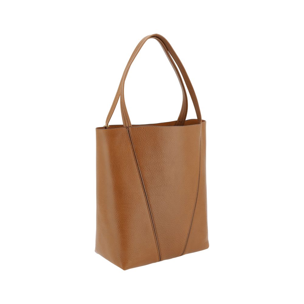 Chloé | Brown Calf Leather Bos Taurus Shoulder Bag