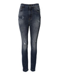 Dolce & Gabbana | Blue Washed Cotton High Waisted Denim Jeans
