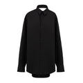 Balenciaga | Black Cotton Long Dress