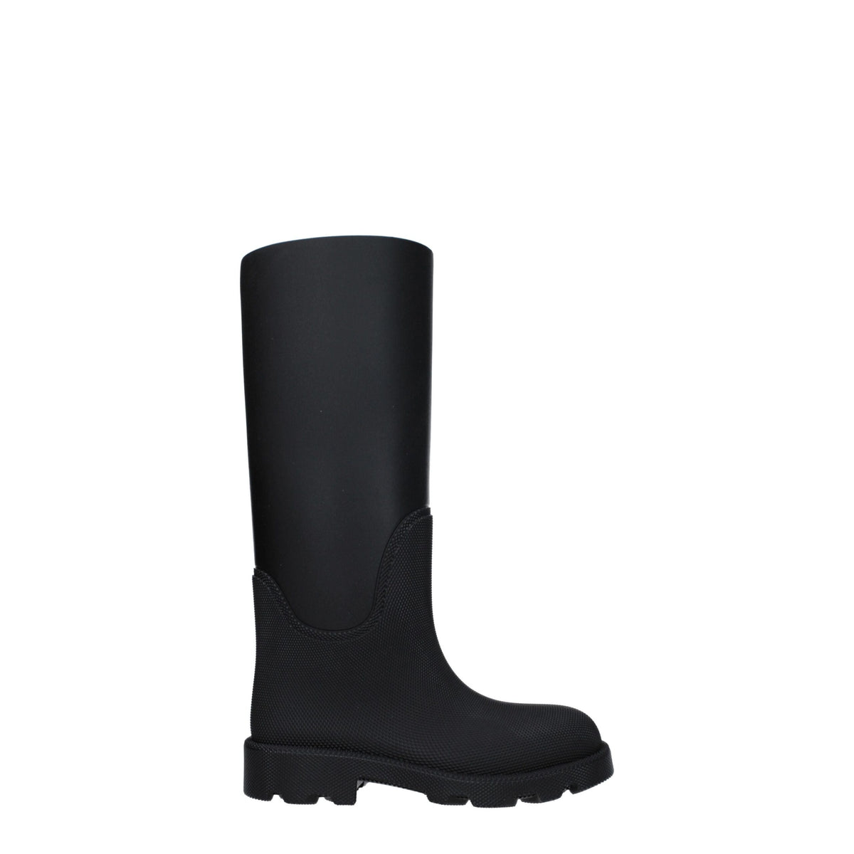 Burberry | Black Cotton Rain Boots