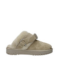 Burberry | Green Leather Slippers