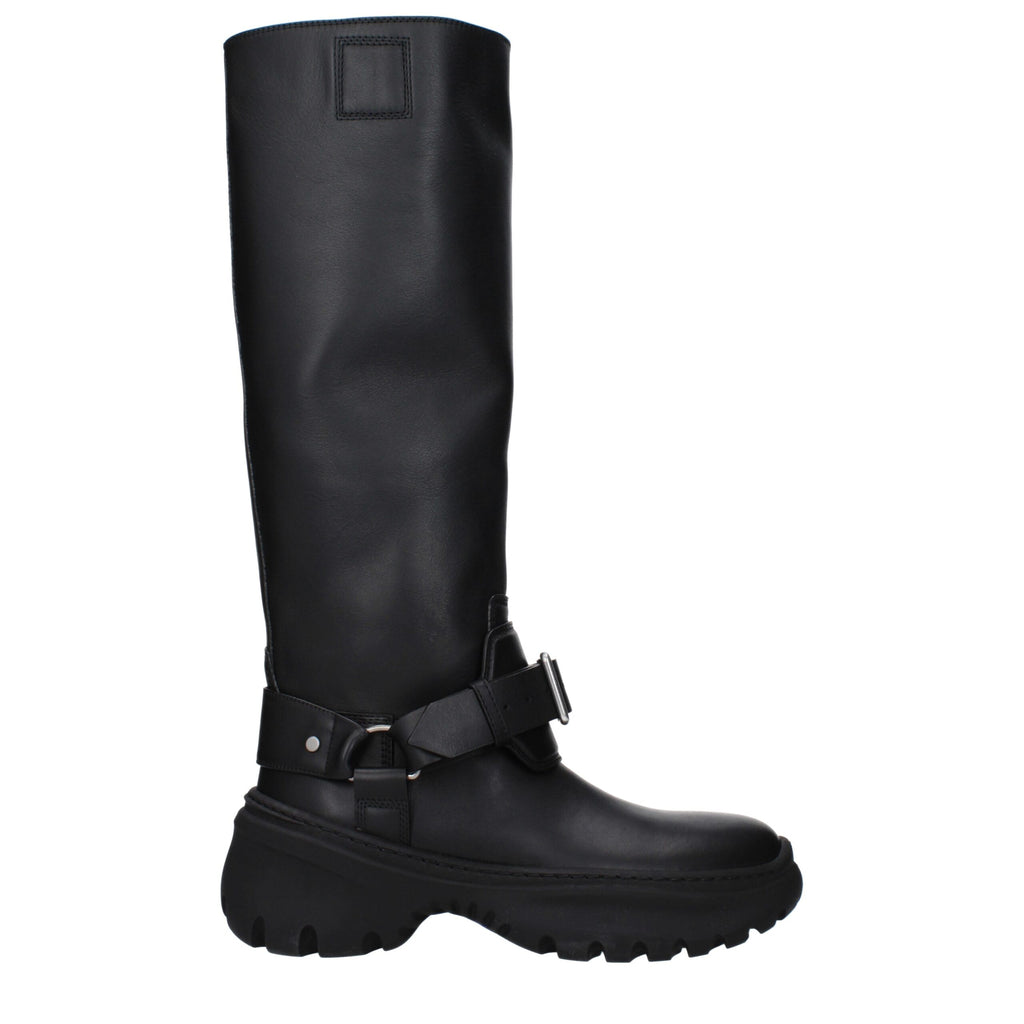 Burberry | Black Leather Boots