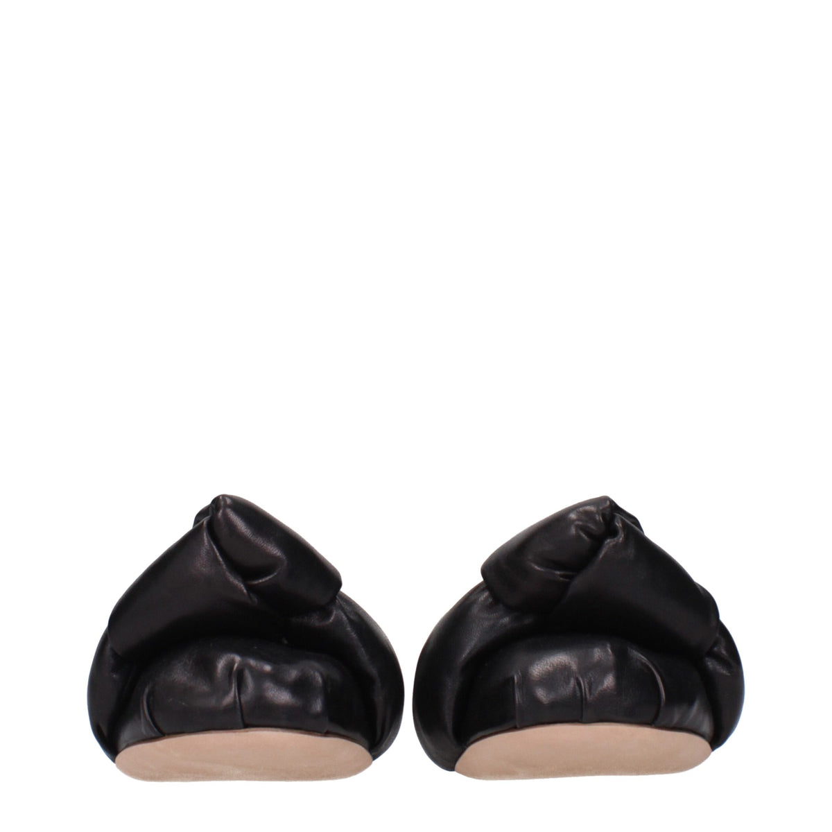 Miu Miu | Black Leather Ballet Flats