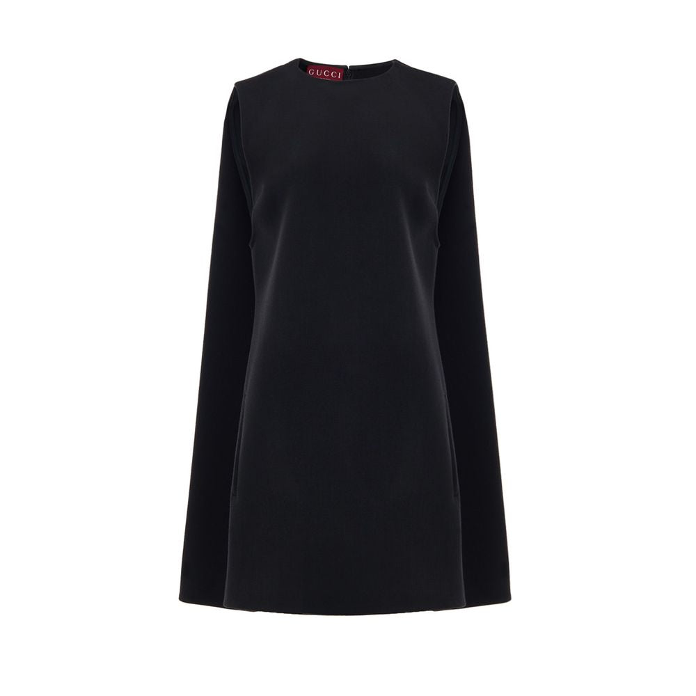 Gucci | Black Wool Casual Dress