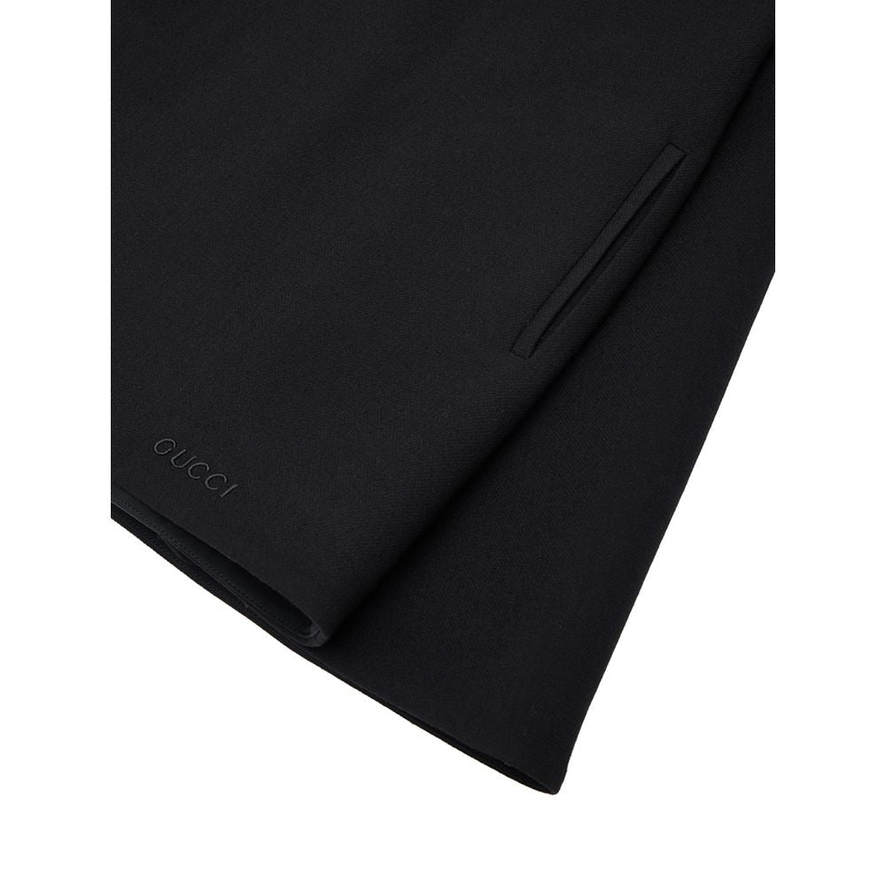 Gucci | Black Wool Casual Dress