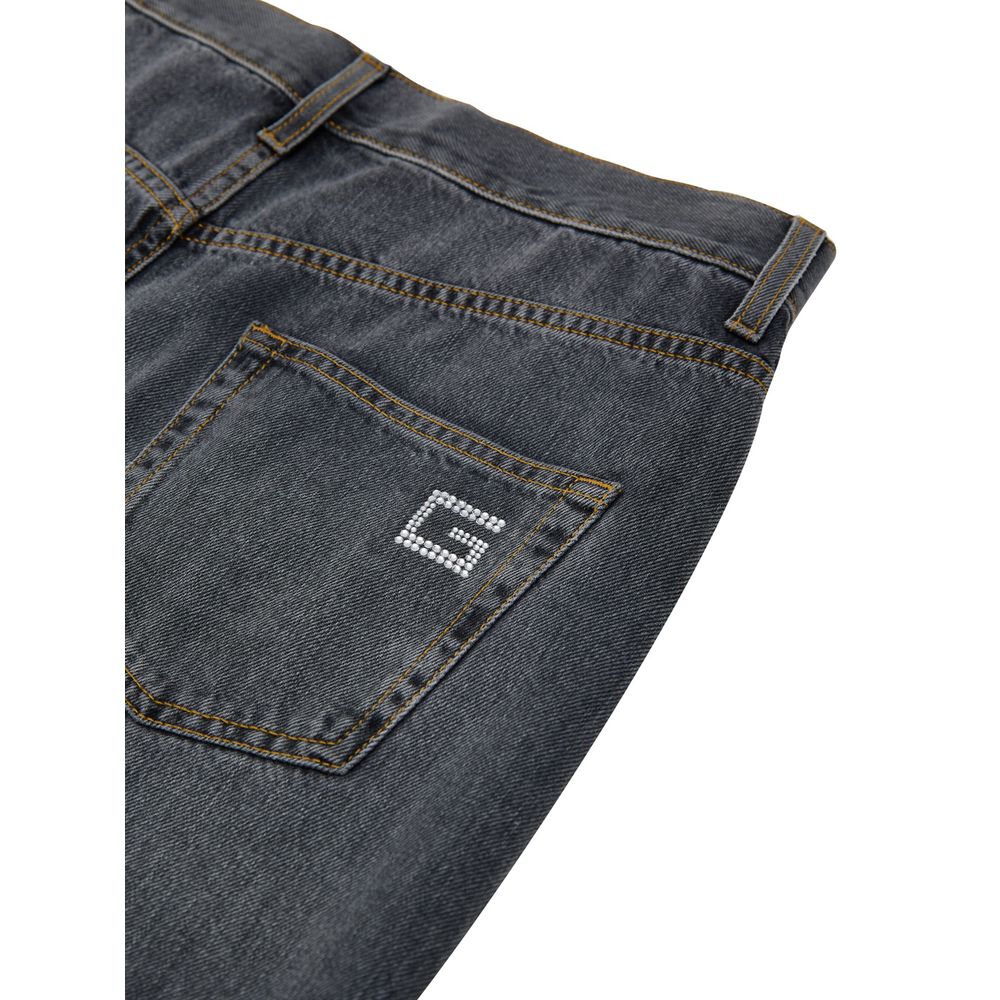 Gucci | Gray Cotton Relaxed Fit Jeans
