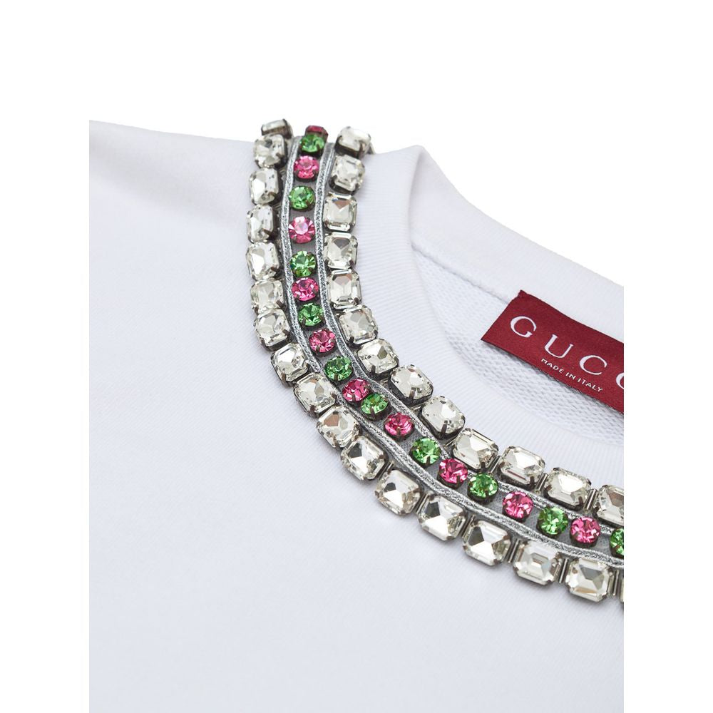 Gucci | White Cotton Sweatshirt