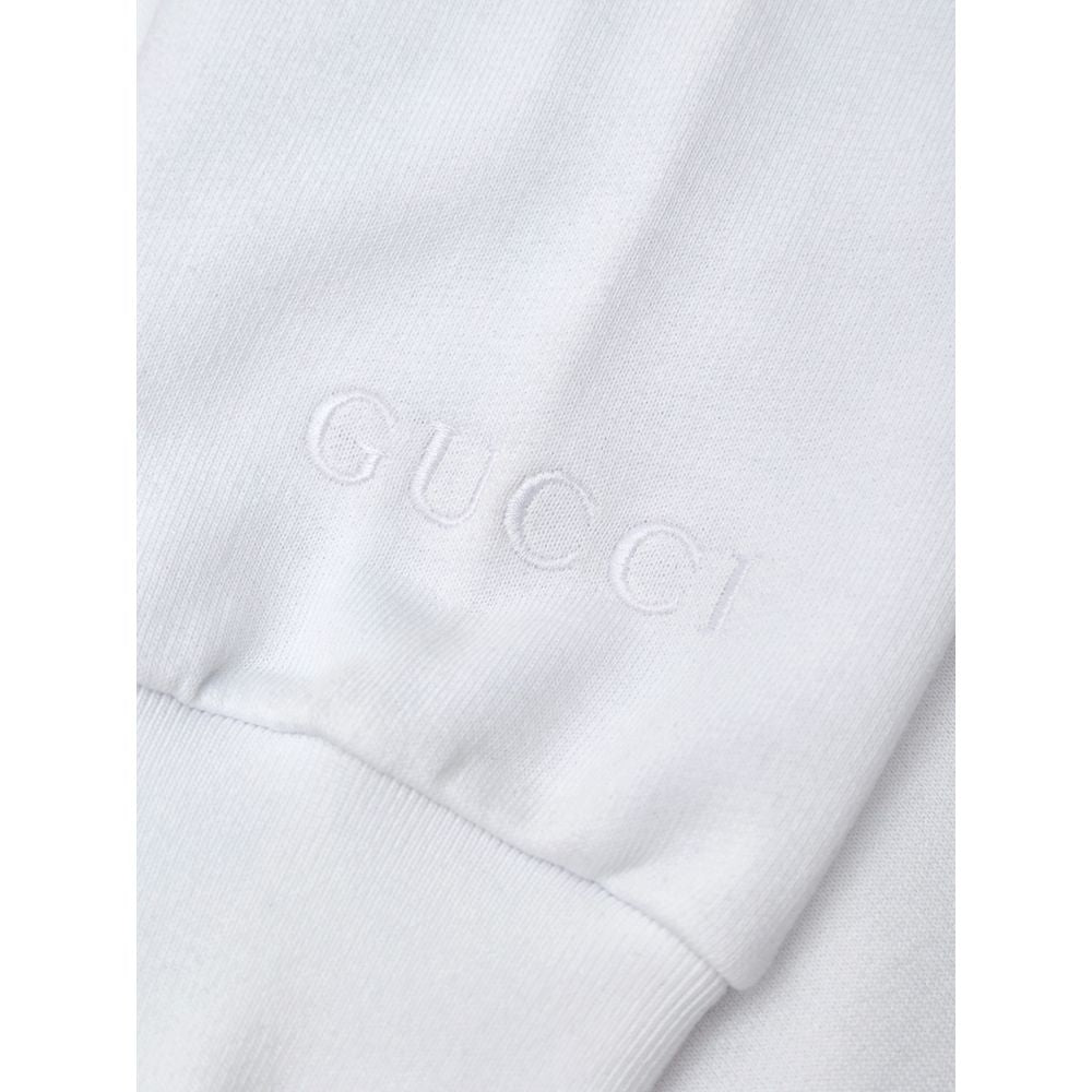 Gucci | White Cotton Sweatshirt