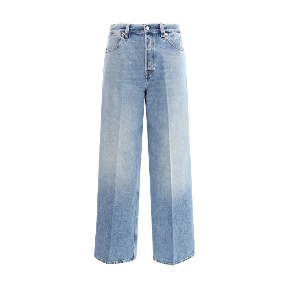 Gucci | Light Blue Cotton Jeans Denim