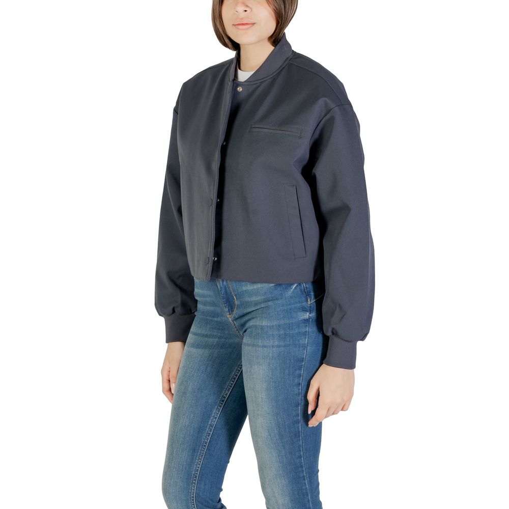 Calvin Klein Jeans | Gray Recycled Polyester Bomber