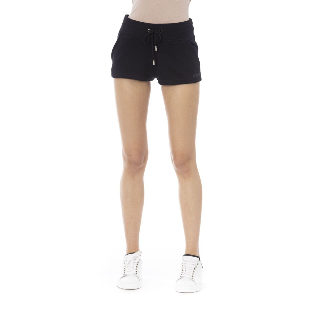 Just Cavalli | Black Cotton Women Short
