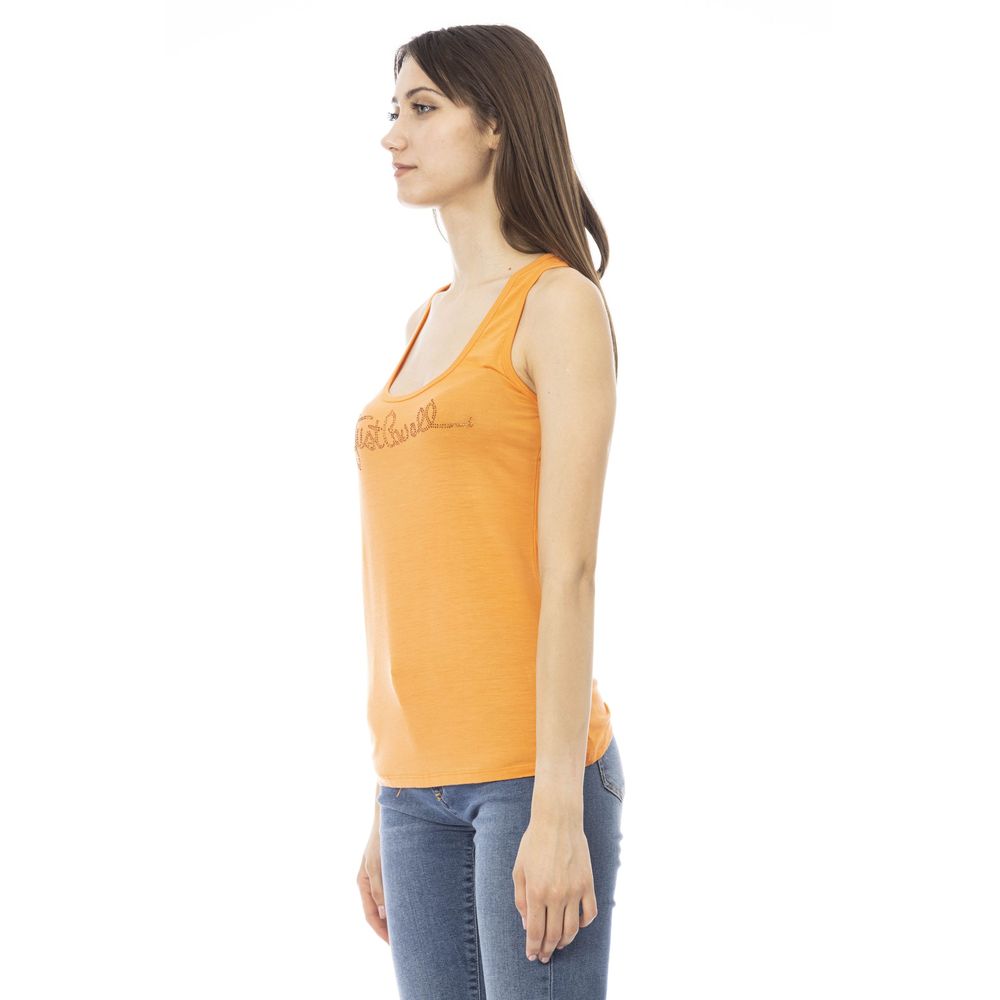 Just Cavalli | Orange Viscose Women's Top