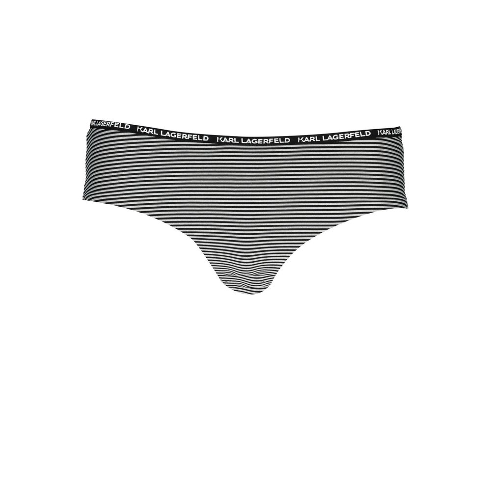 Karl Lagerfeld | Black Polyamide Women's Swim Briefs