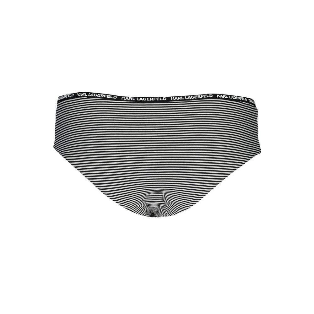Karl Lagerfeld | Black Polyamide Women's Swim Briefs