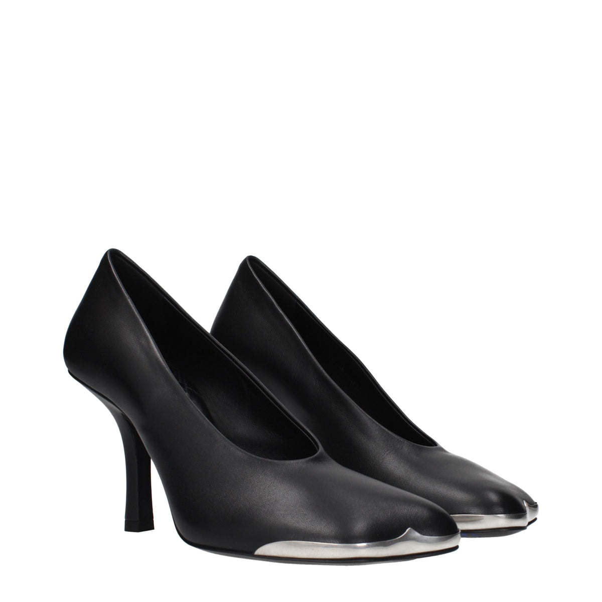 Burberry | Black Leather High Heel Pumps
