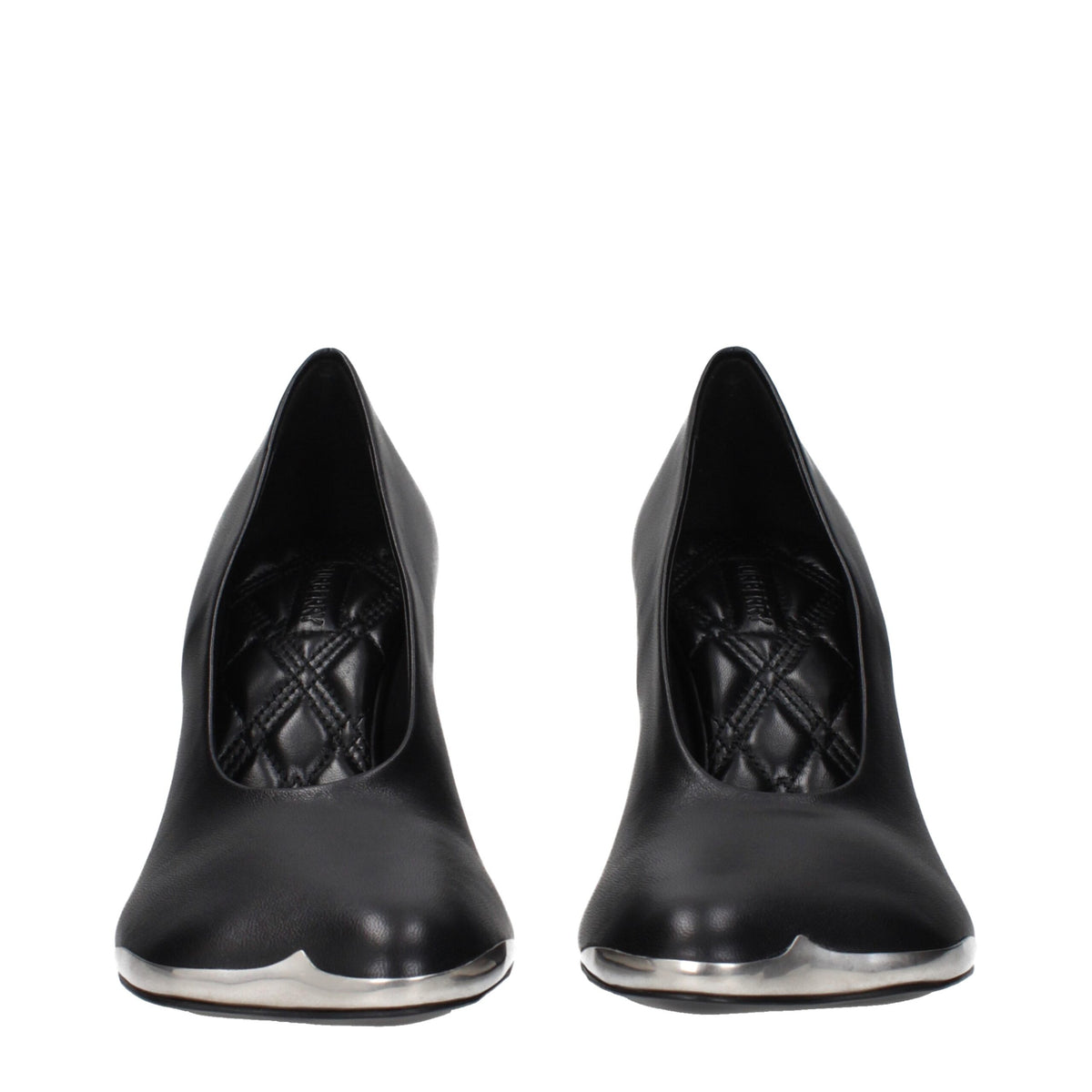Burberry | Black Leather High Heel Pumps