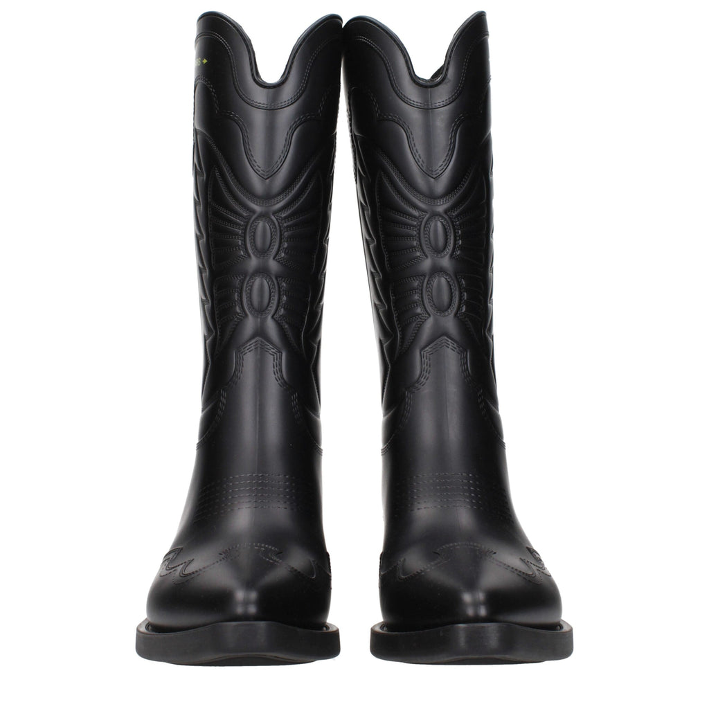 Christian Dior | Black Cotton Boots