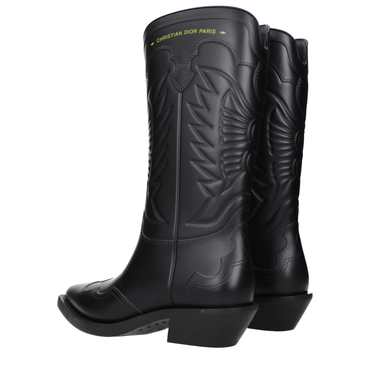 Christian Dior | Black Cotton Boots
