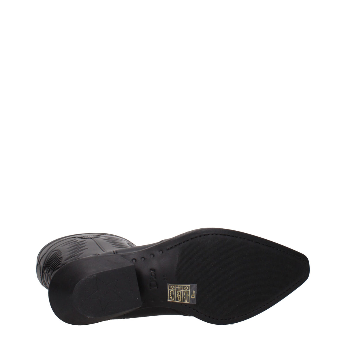 Christian Dior | Black Cotton Boots