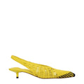 Jacquemus | Yellow Leather Flat Sandals
