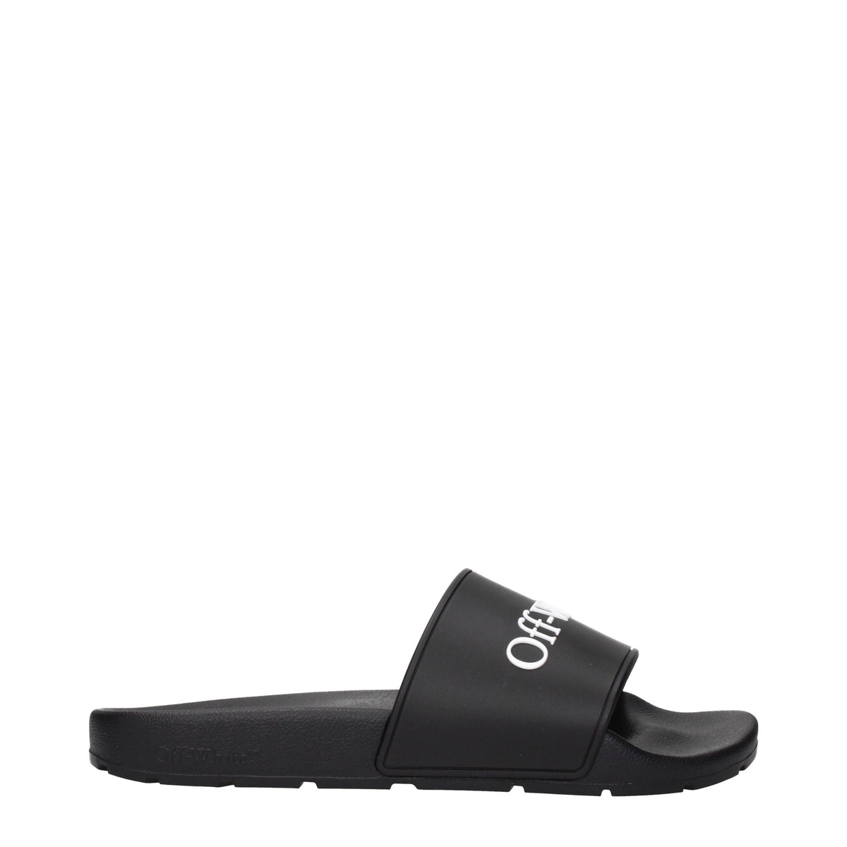 Off-White | Black Cotton Slippers