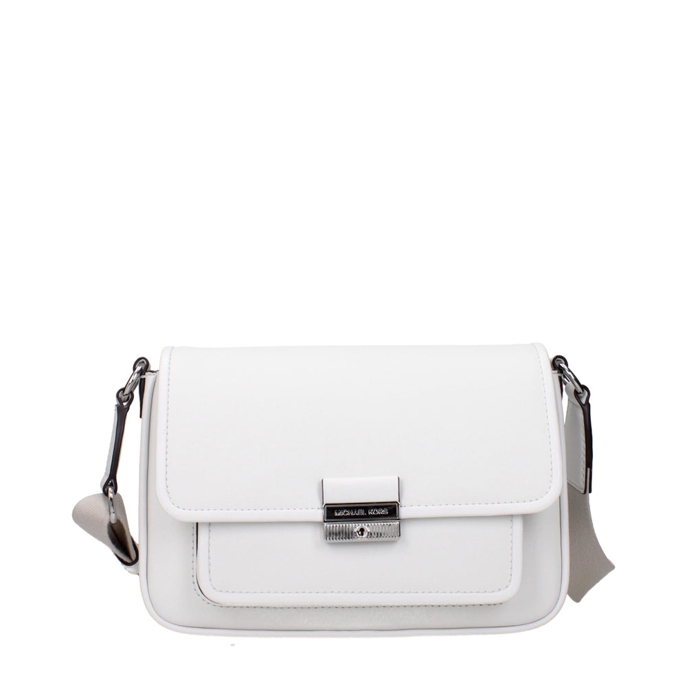 Michael Kors | White Leather Crossbody Bag