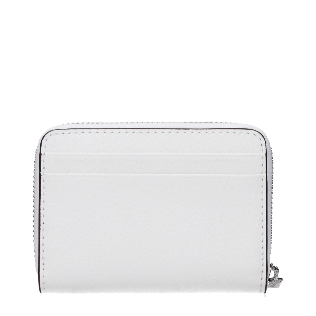 Michael Kors | White Leather Cardholder