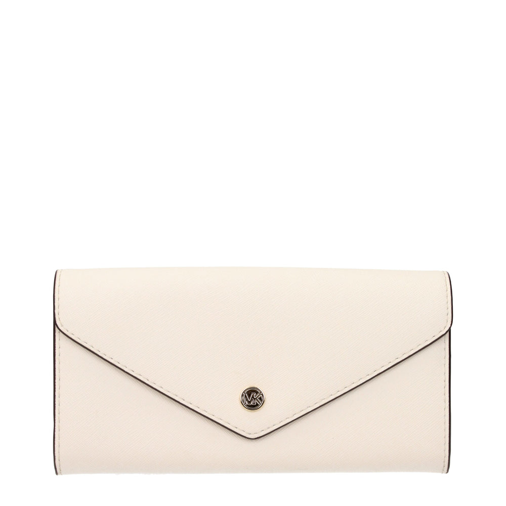 Michael Kors | Beige Leather Wallet