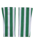 Dolce & Gabbana | Green White Nylon Fingerless Wrist Length Gloves