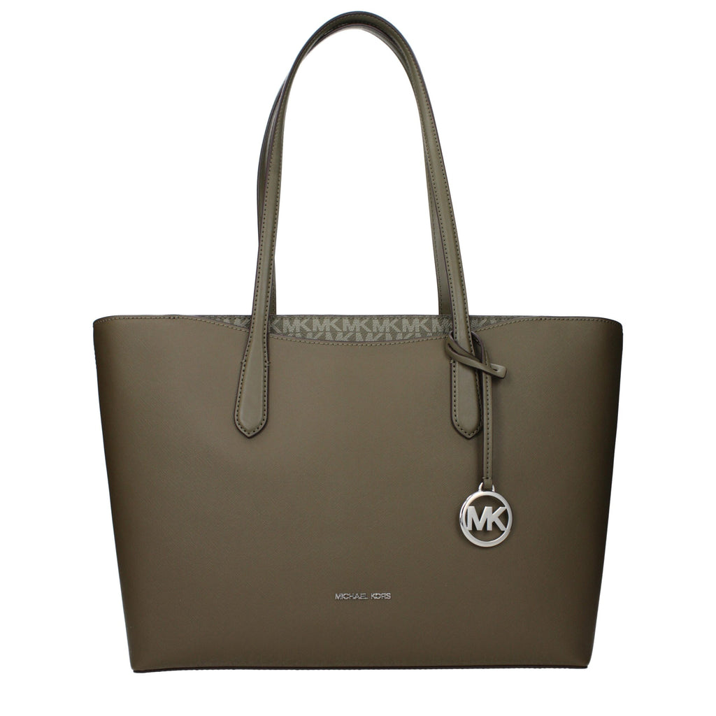 Michael Kors | Green Fabric Shoulder Bag