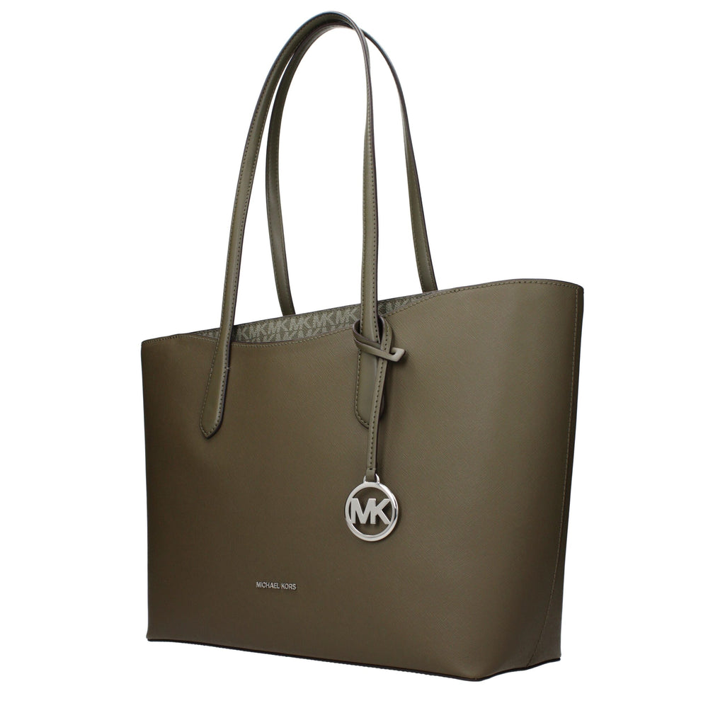 Michael Kors | Green Fabric Shoulder Bag