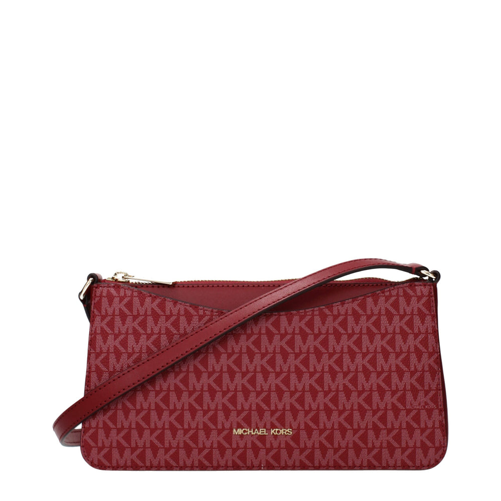 Michael Kors | Red Fabric Crossbody Bag