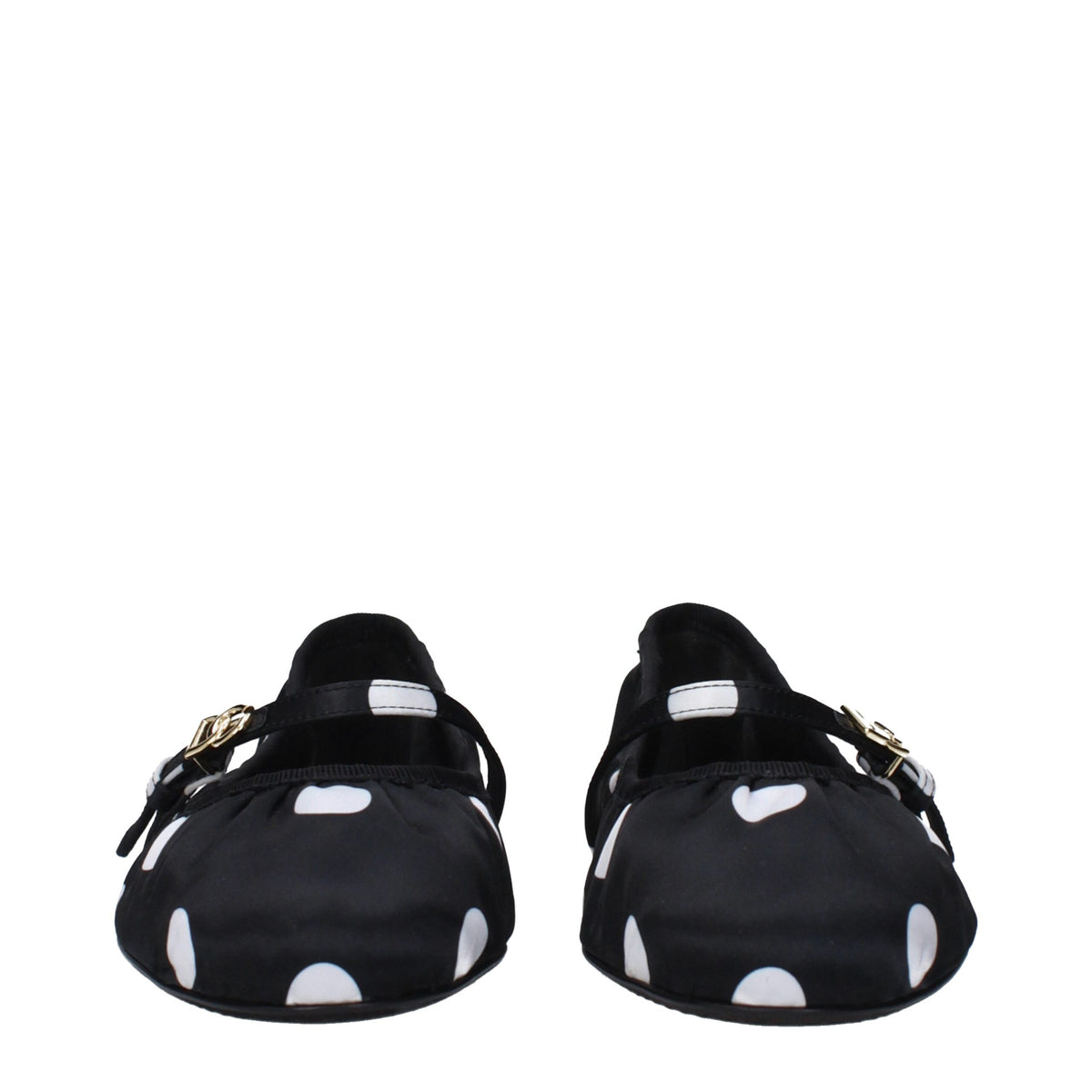 Dolce & Gabbana | Black Fabric Ballet Flats