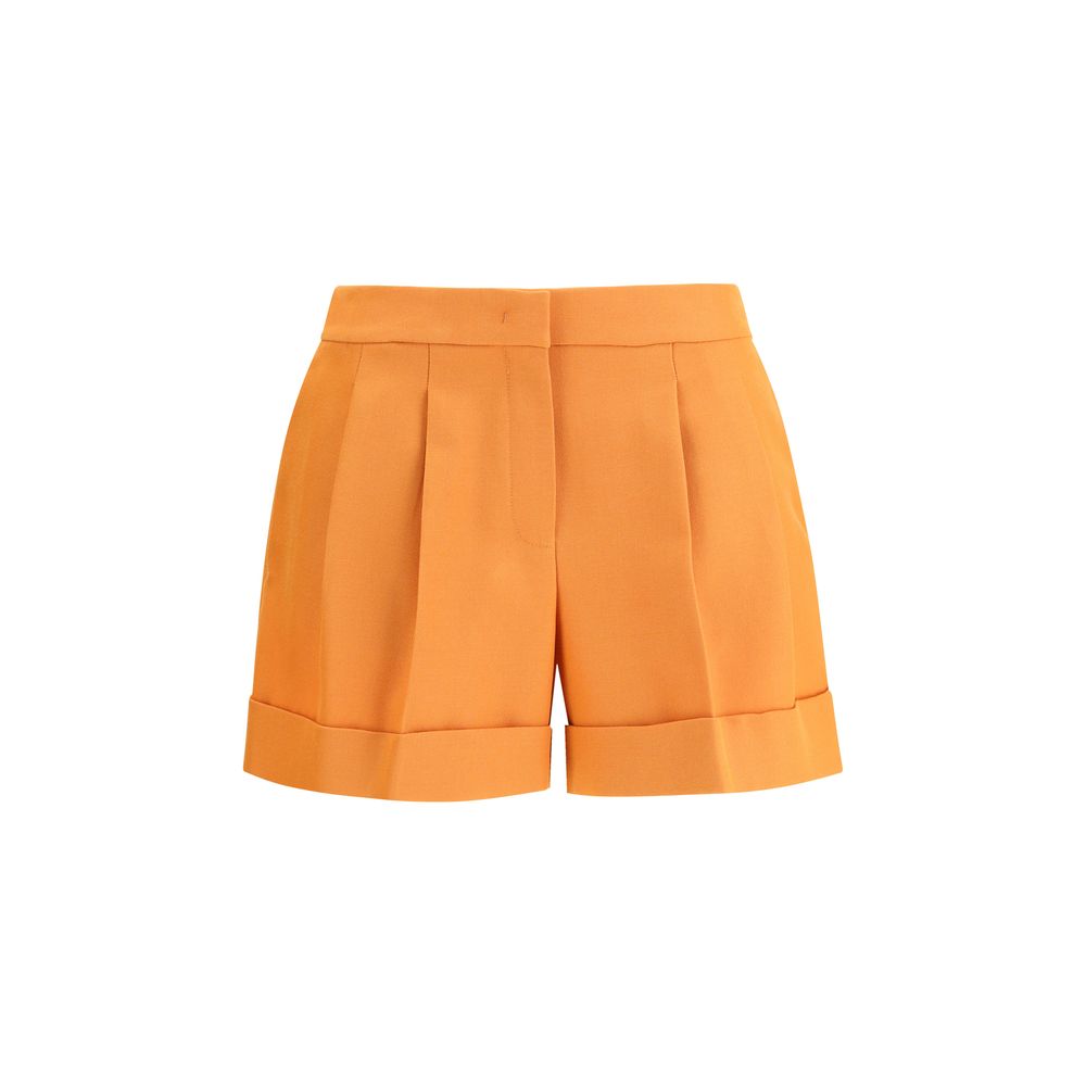 Fendi | Orange Wool Oves Aries Bermuda Shorts
