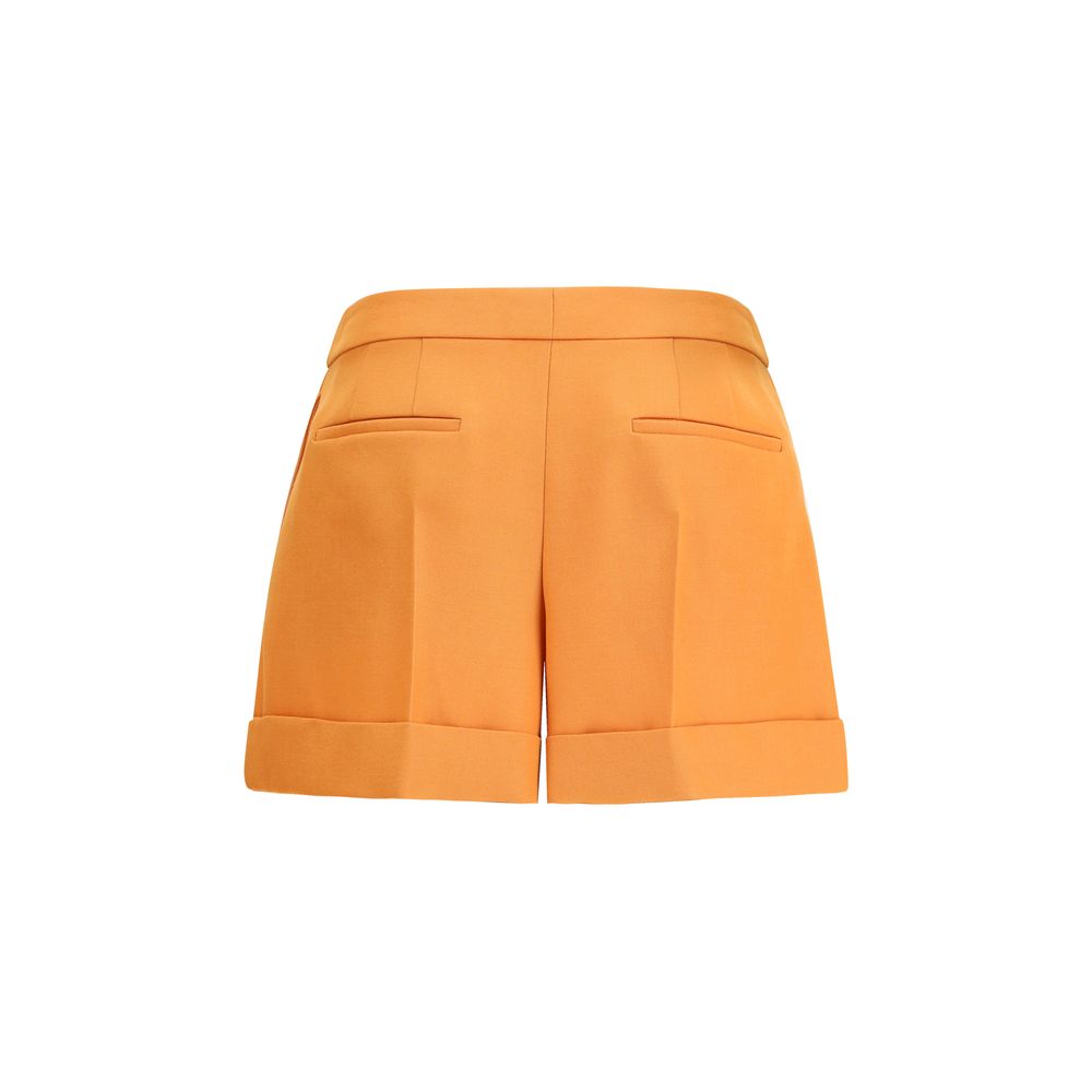 Fendi | Orange Wool Oves Aries Bermuda Shorts